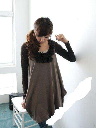 Stunning Drape Flower Top/Dress Size : 30/32